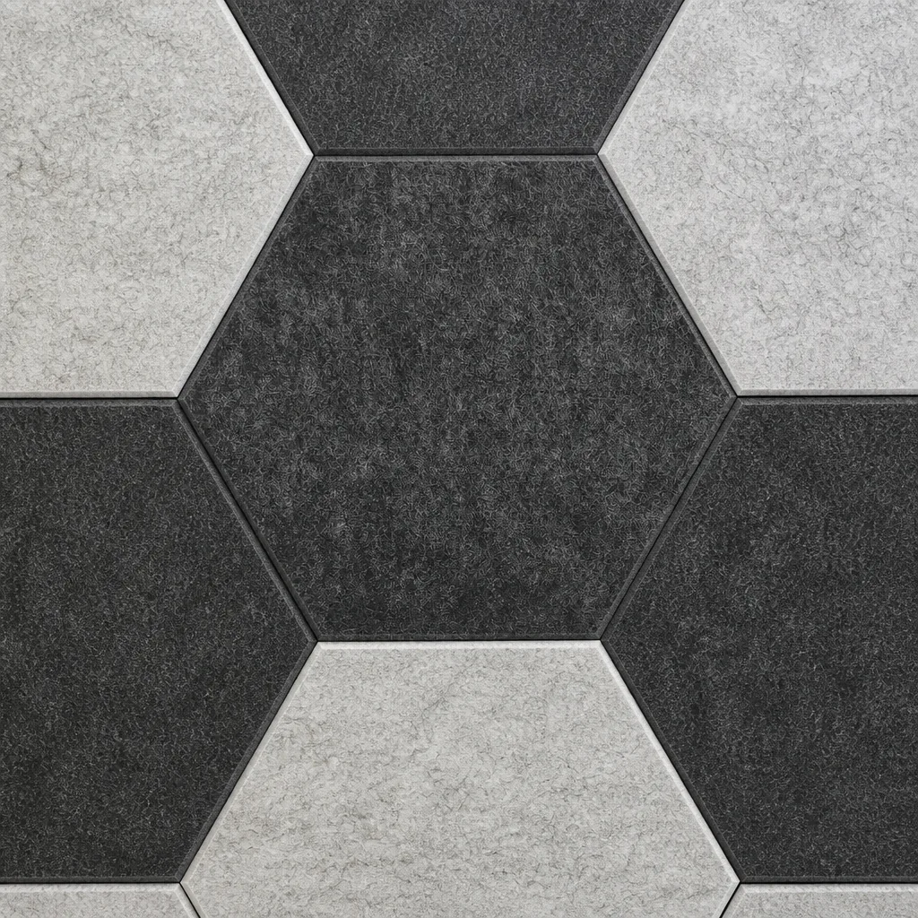 paneles 3d de fieltro detail close-up