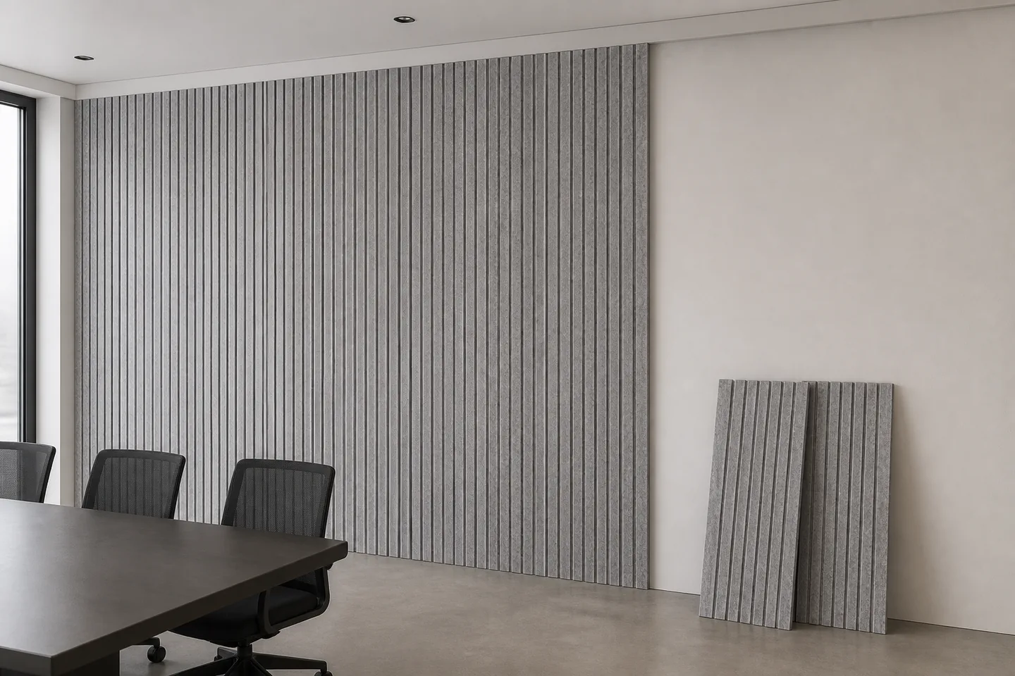 paneles de fieltro acustico easy installation