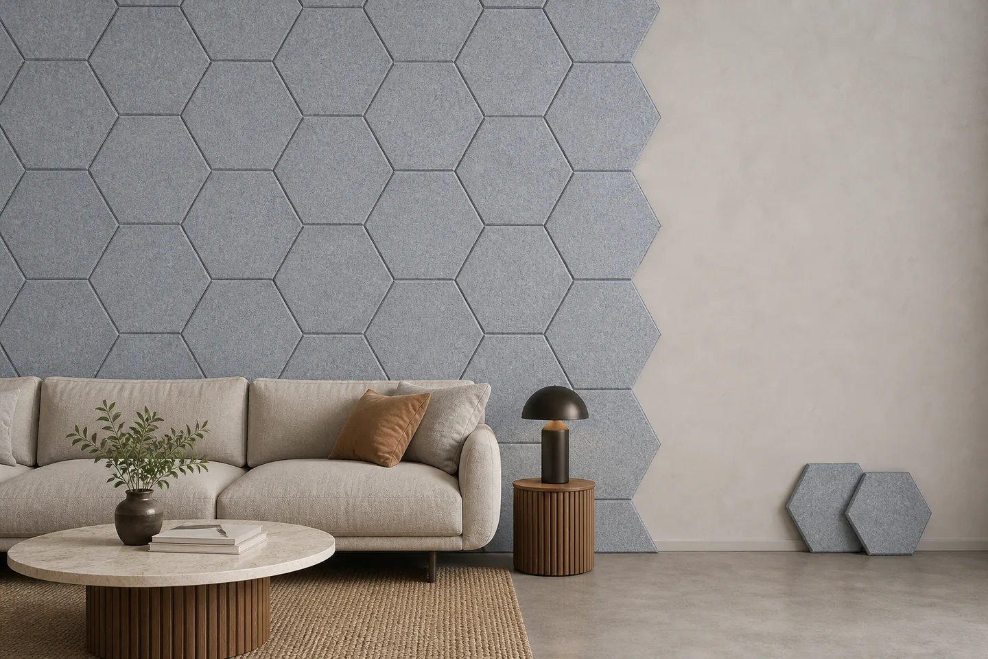 hexagon akustikpaneele easy installation