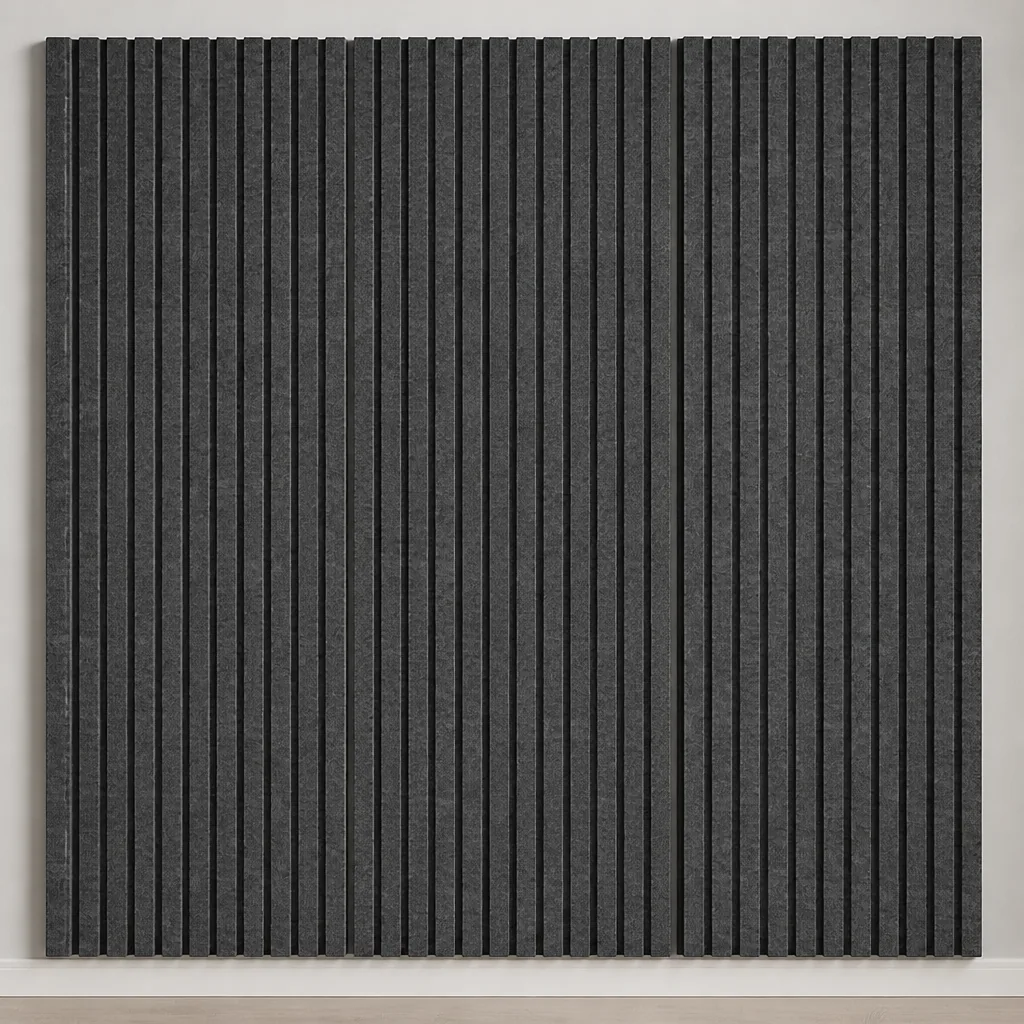felt wall tiles detail close-up
