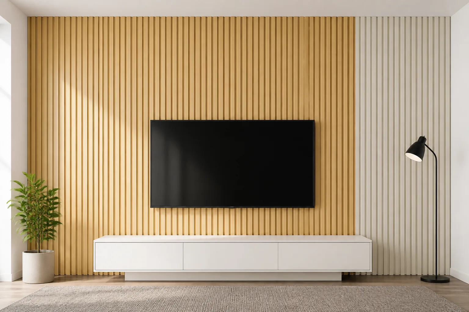 panel de pared wpc AI scene