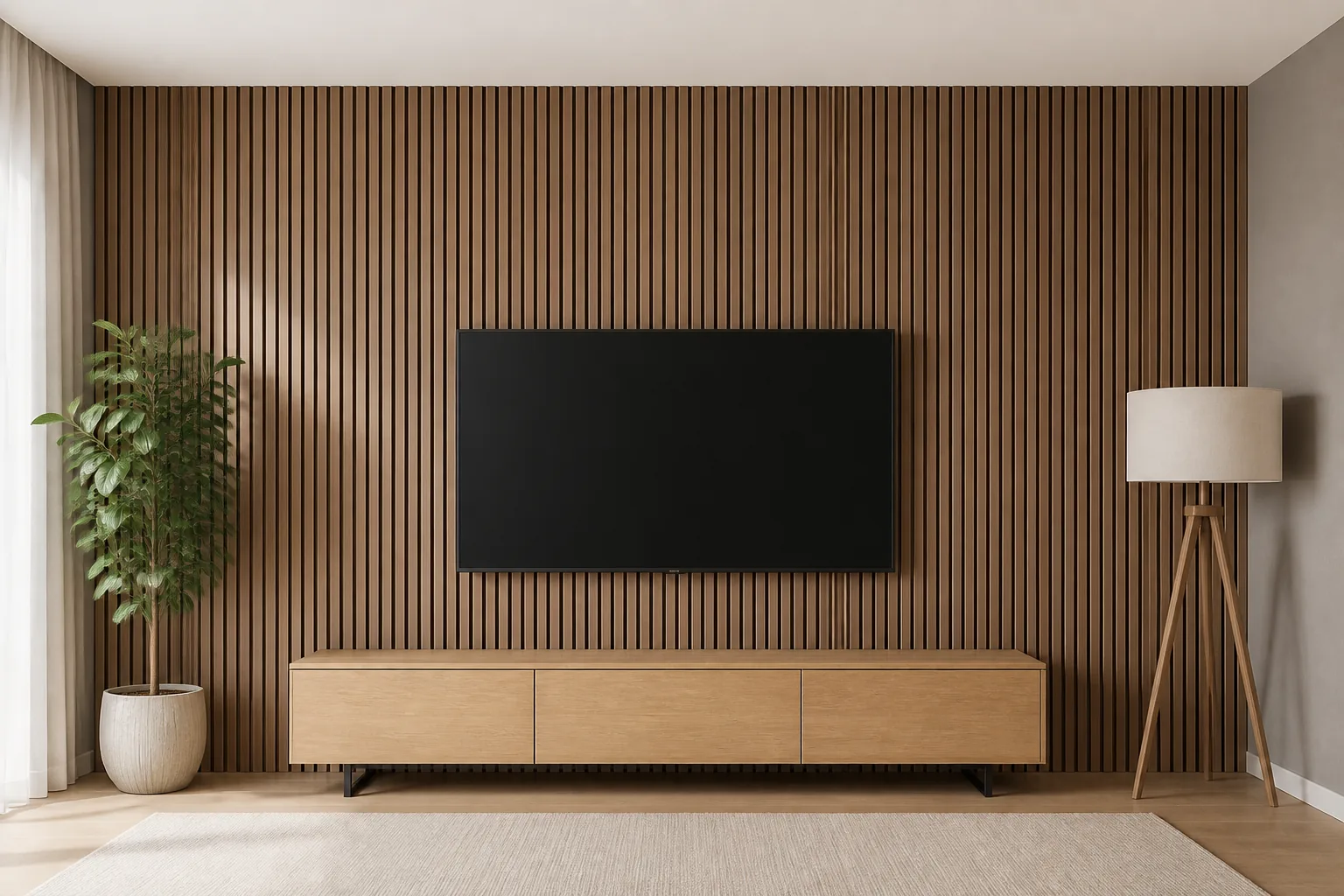 panel de pared wpc AI scene