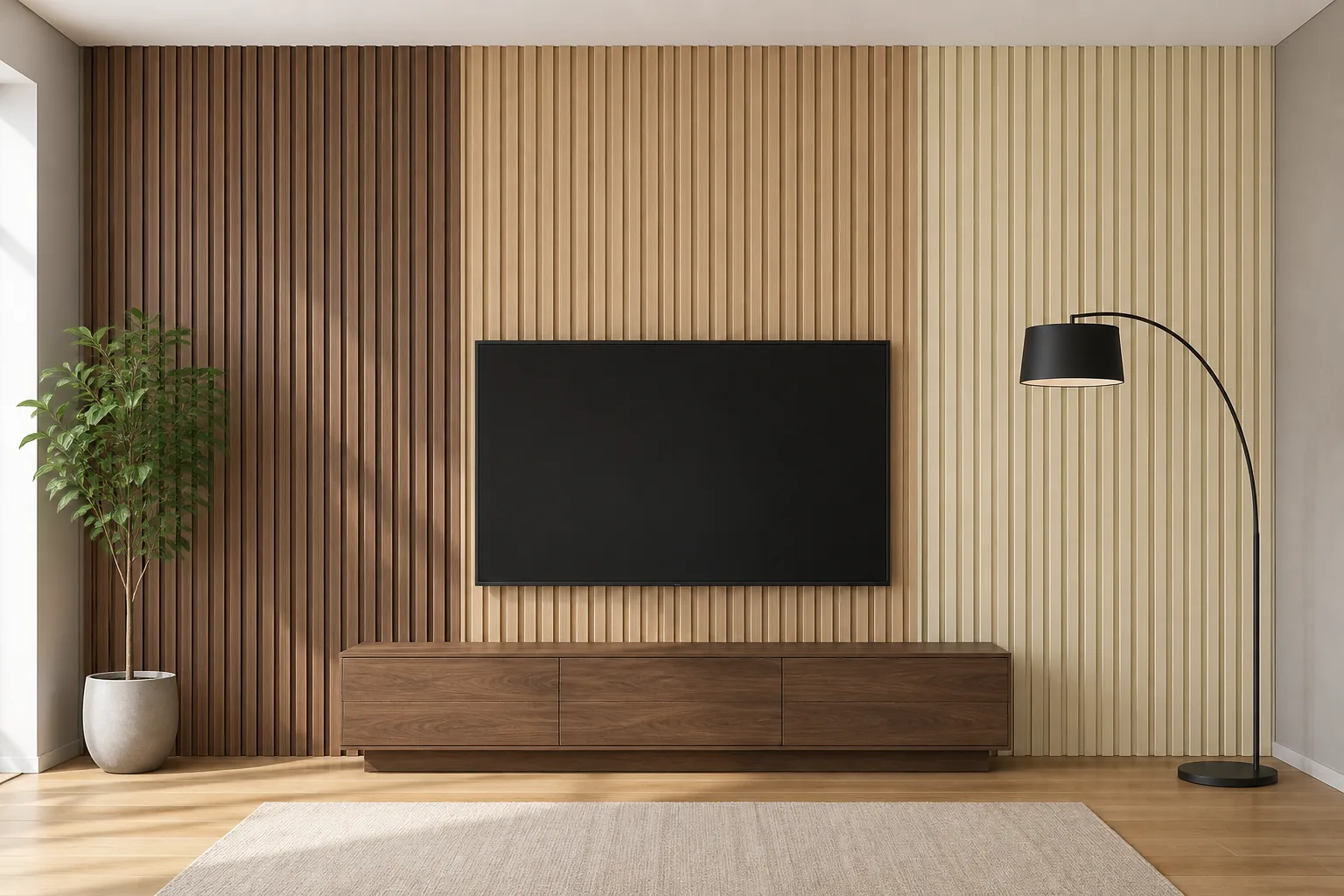 panel de pared wpc AI scene