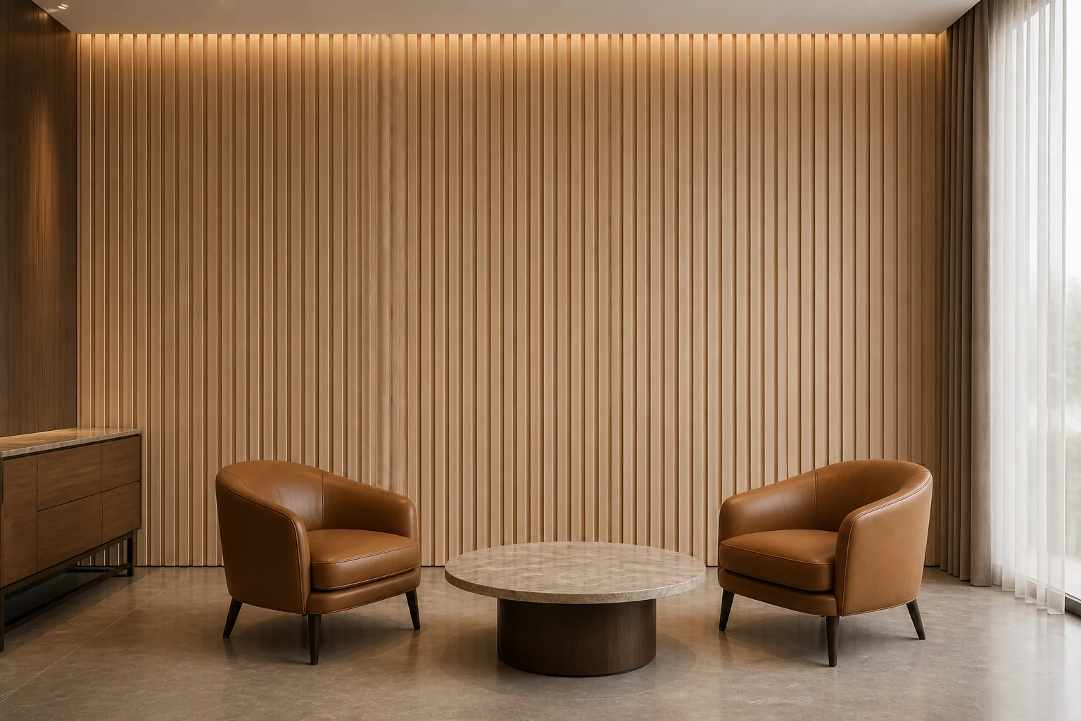 uv board wall panel AI scene