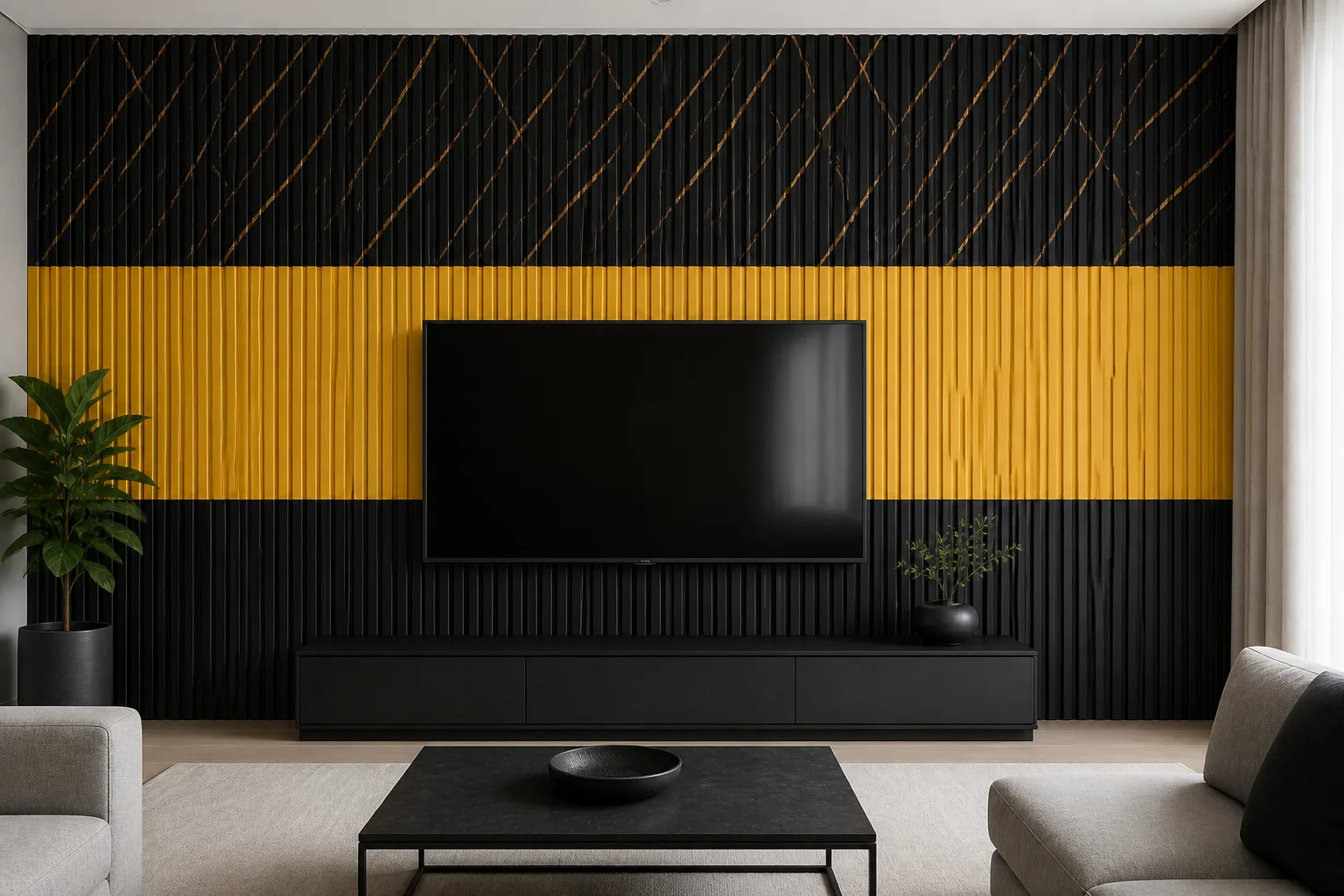 panel de pared wpc AI scene