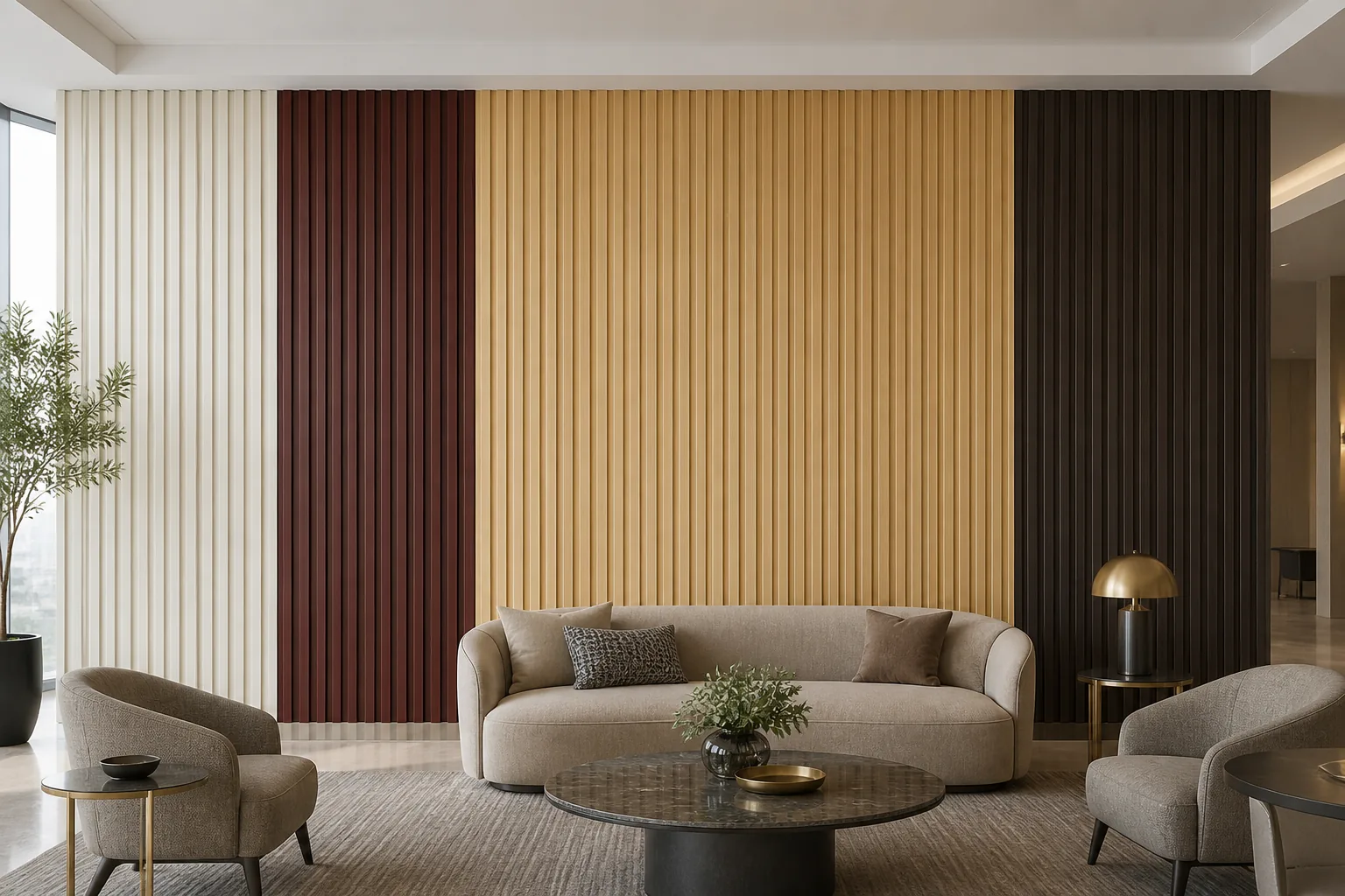 panel de pared wpc AI scene