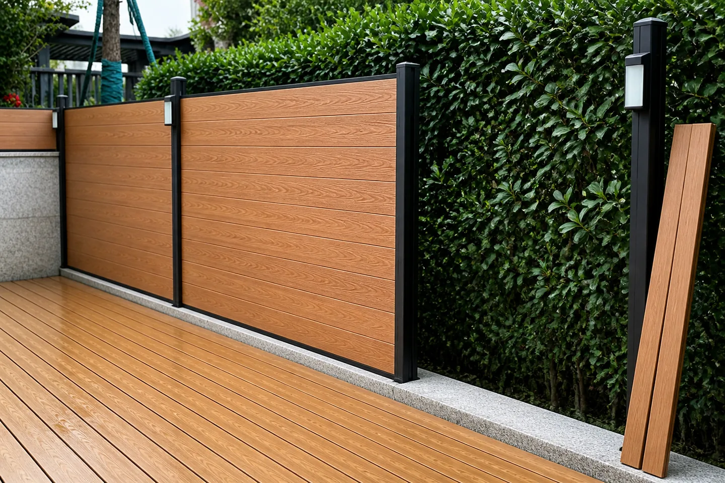 valla de wpc easy installation
