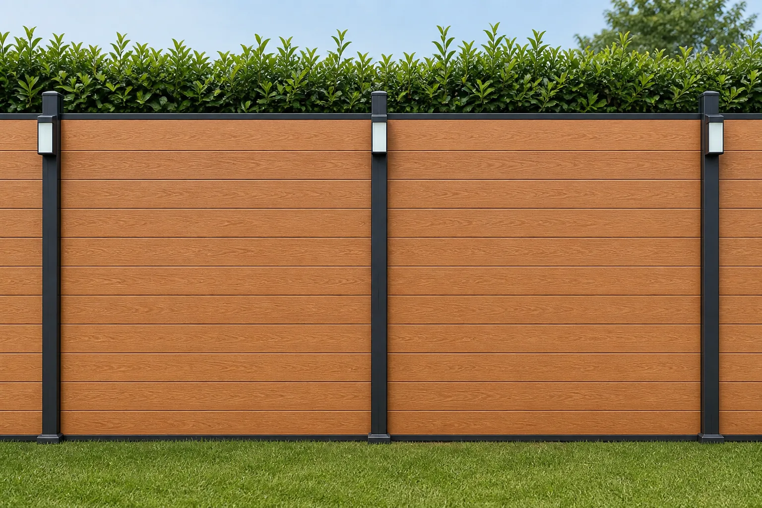 valla de wpc full wall combination