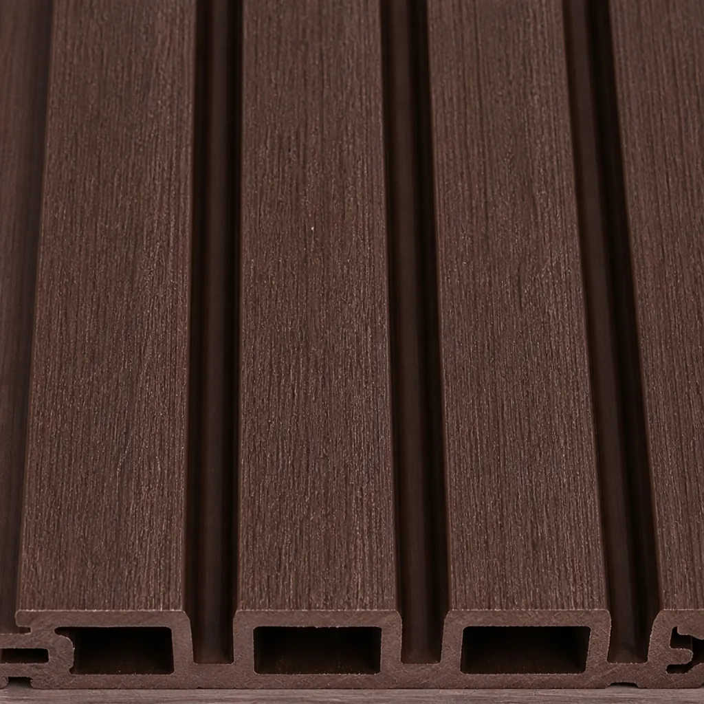 wpc fassadenverkleidung detail close-up