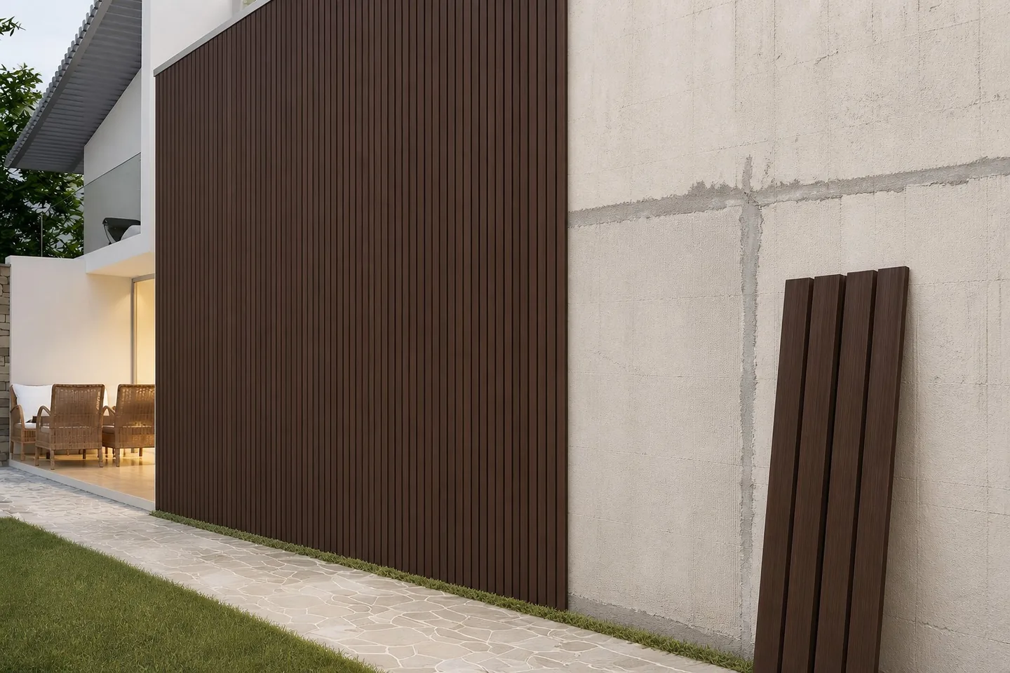 revestimiento wpc exterior easy installation