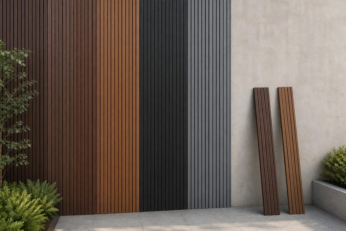 wood plastic cladding easy installation