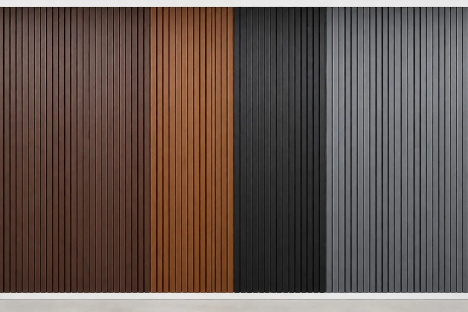 wood plastic cladding full wall combination
