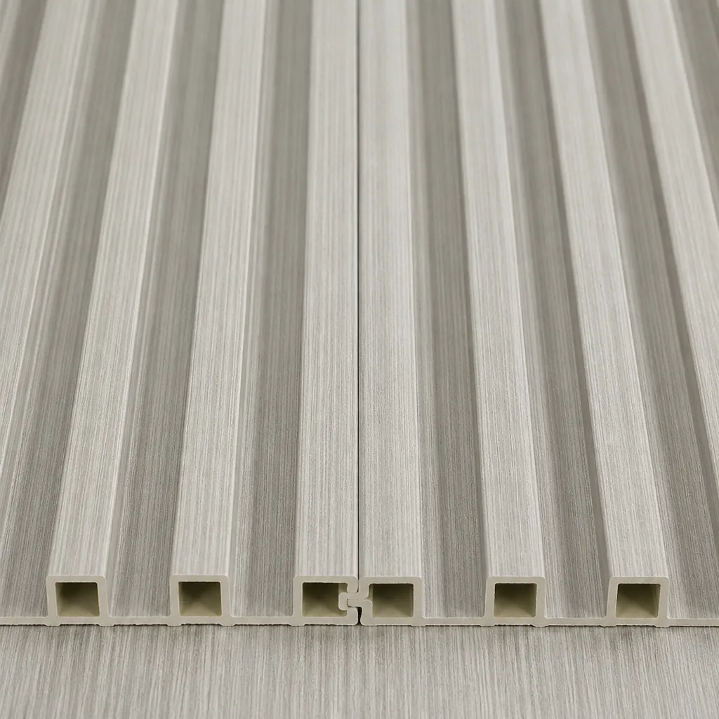 wpc lamellenpaneel detail close-up