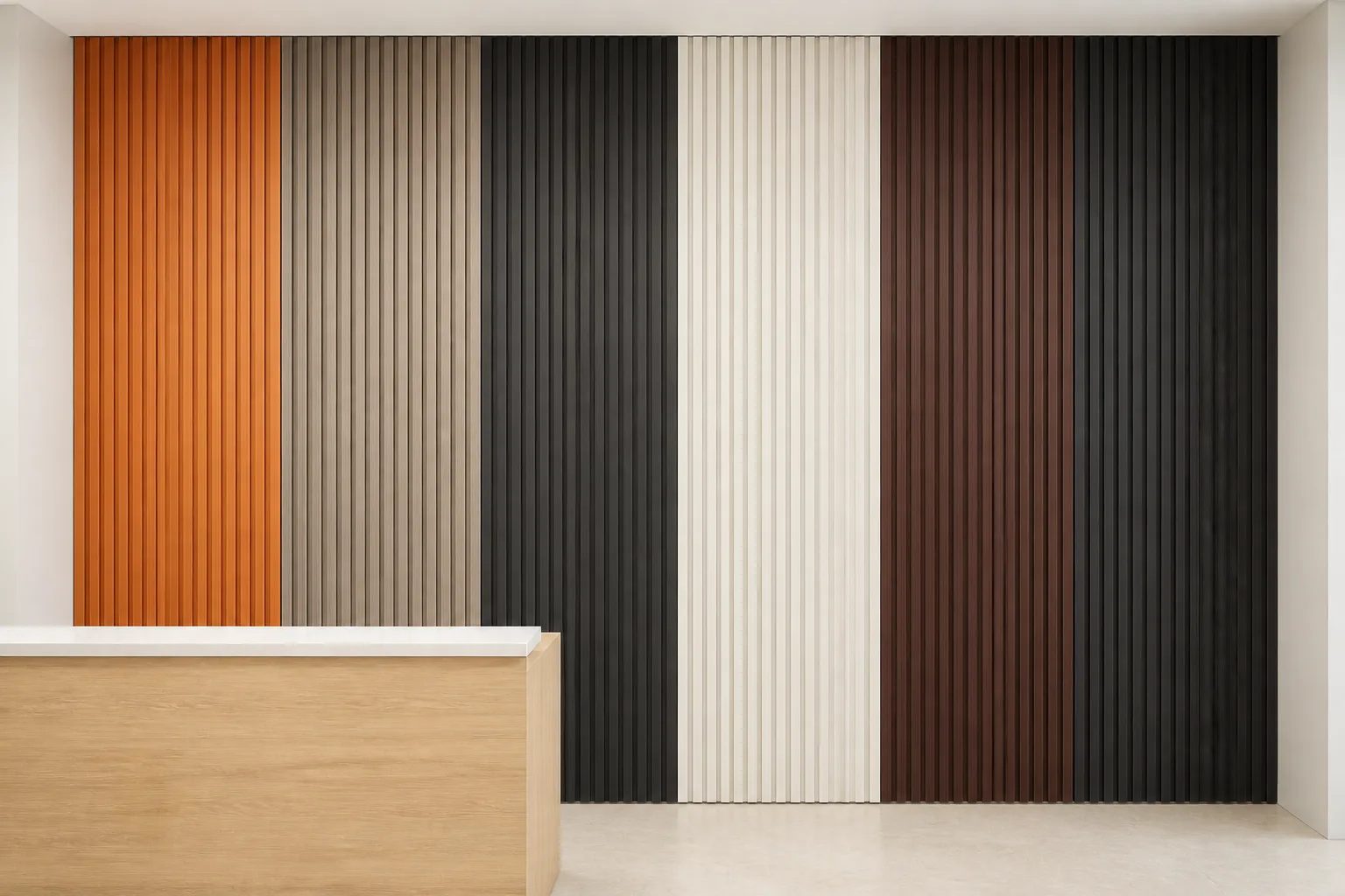 wpc lamellenpaneel full wall combination