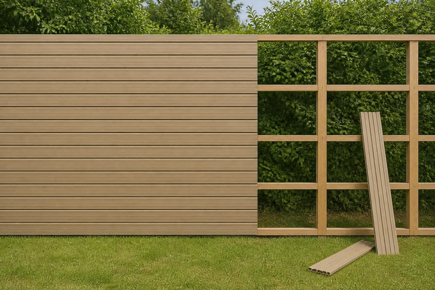 composite fence easy installation