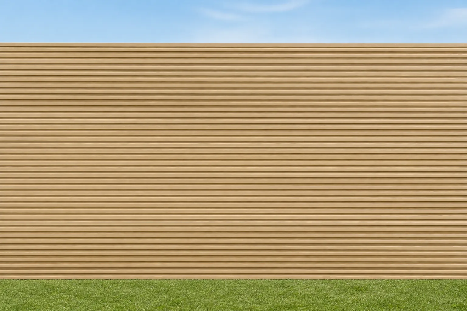composite fence full wall combination