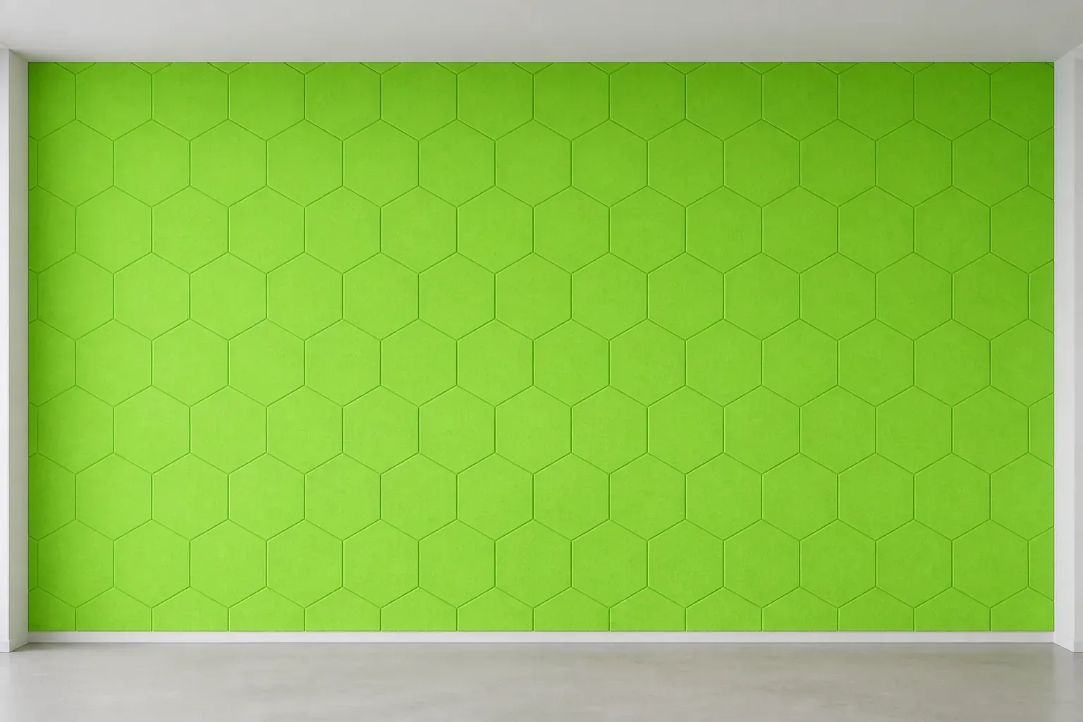 acoustic felt baffles full wall combination