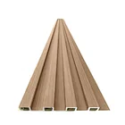 VHW-N118 WPC Grille Wall Panel – Waterproof Wood Plastic Composite Decorative Panel for Interior Walls and Partition Screens