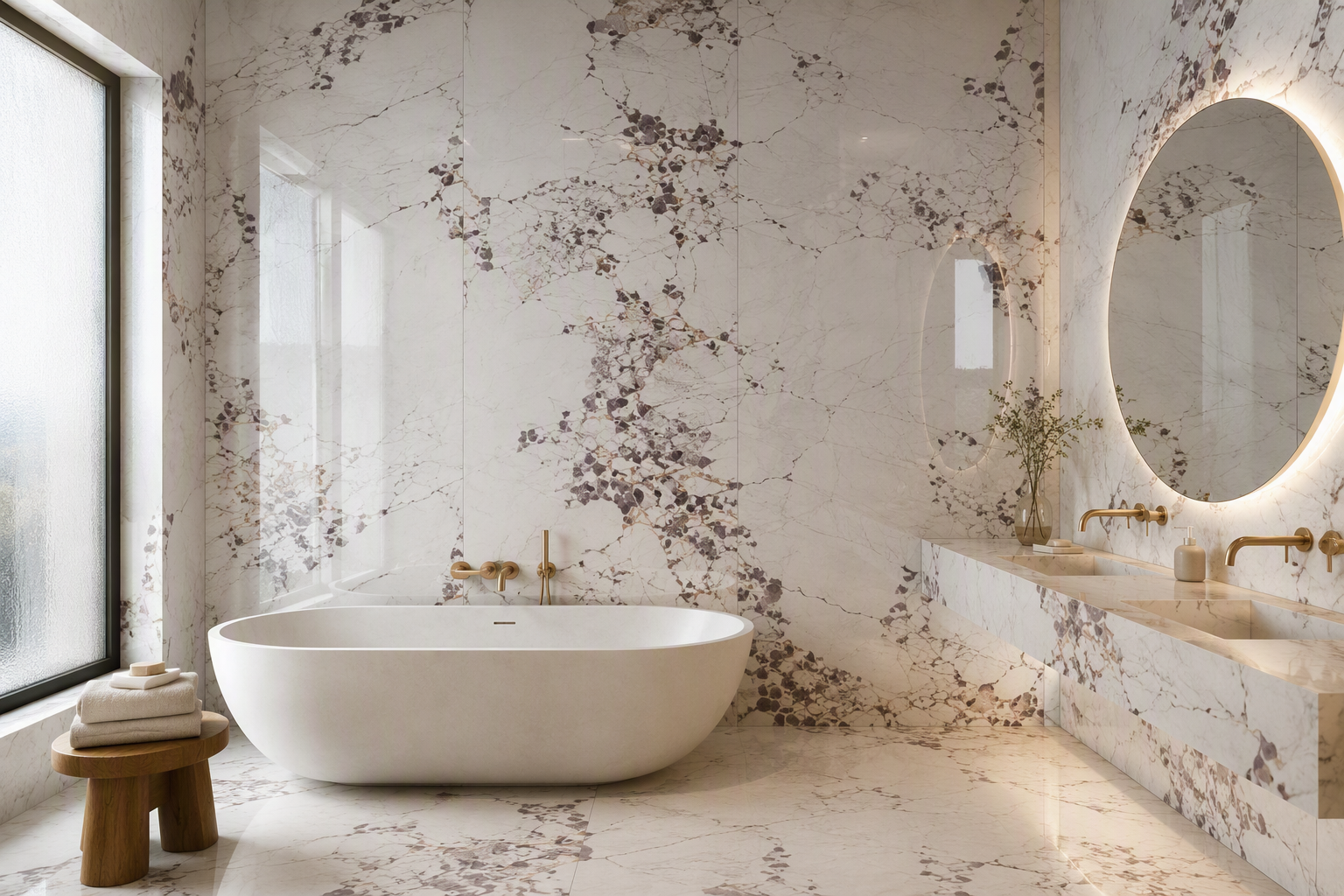ValuedHouse pvc marble wall panels - Decorative Wall Boards