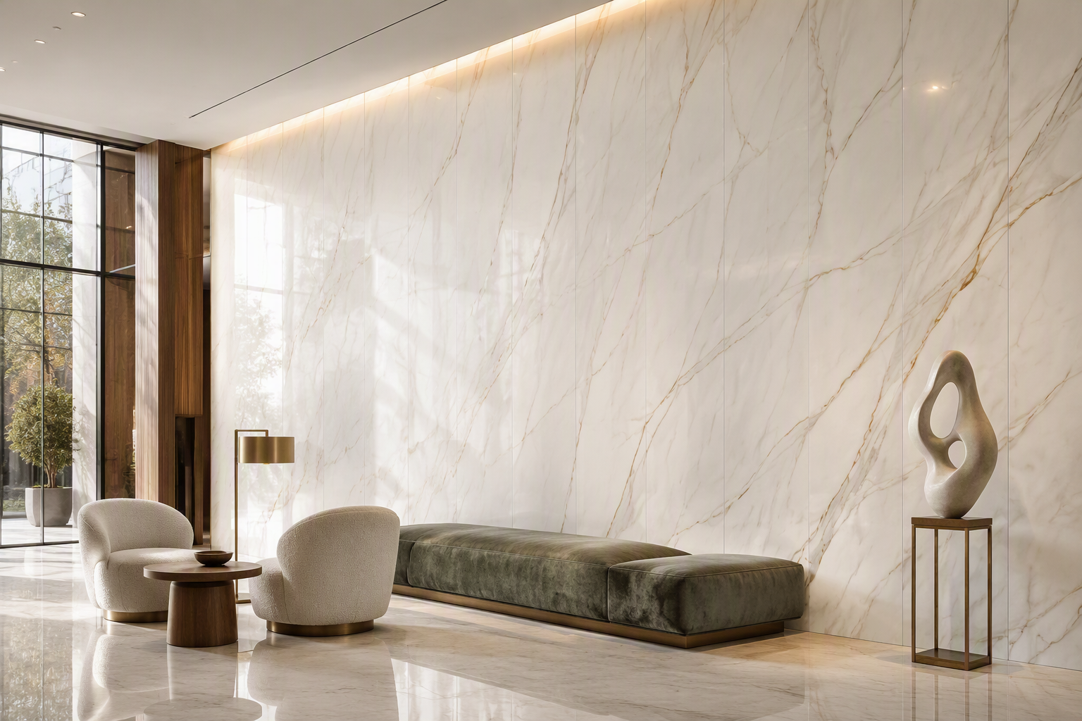 Paneles de pared PVC marmol calacatta de ValuedHouse