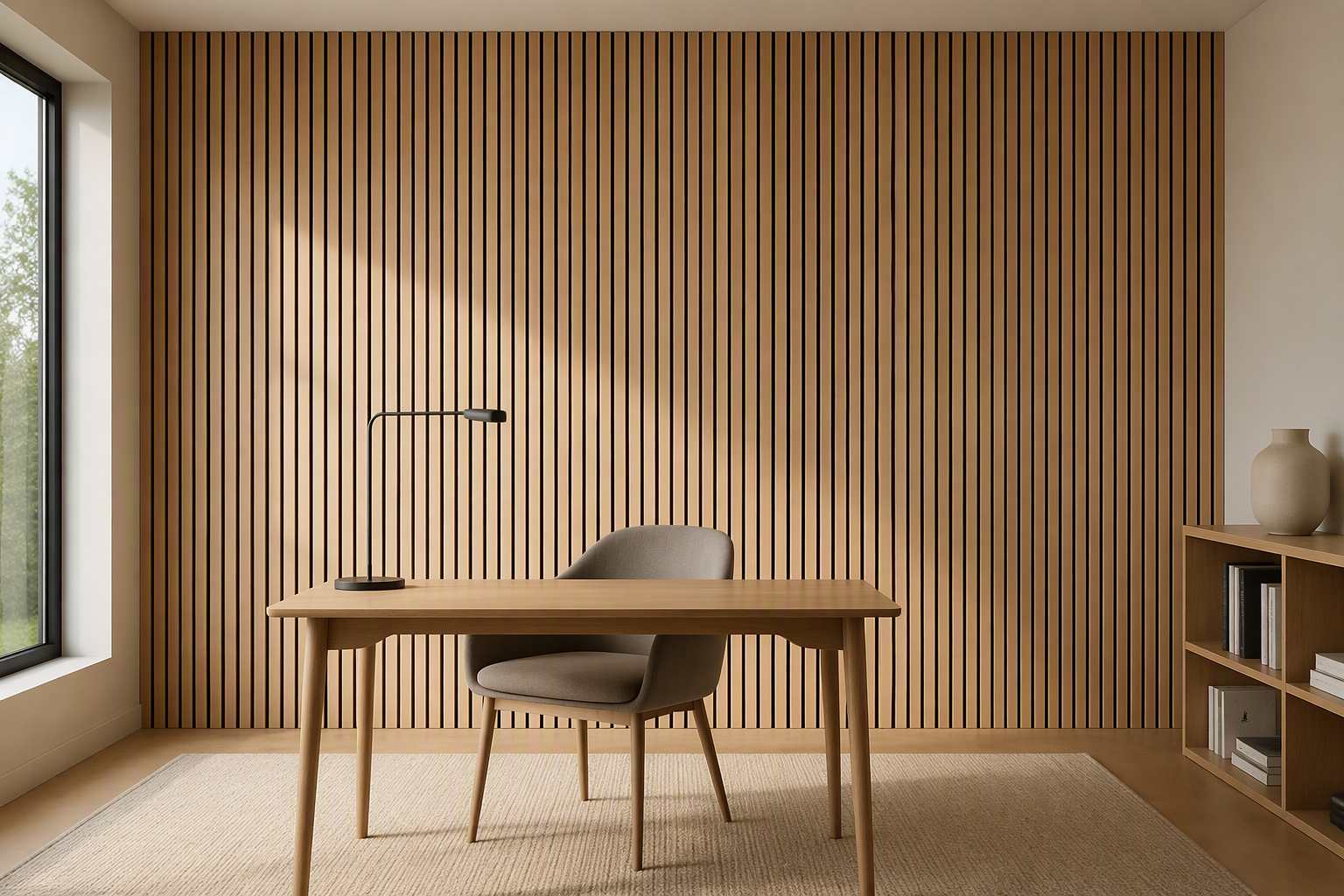ValuedHouse slat wood wall panels - Premium Grade