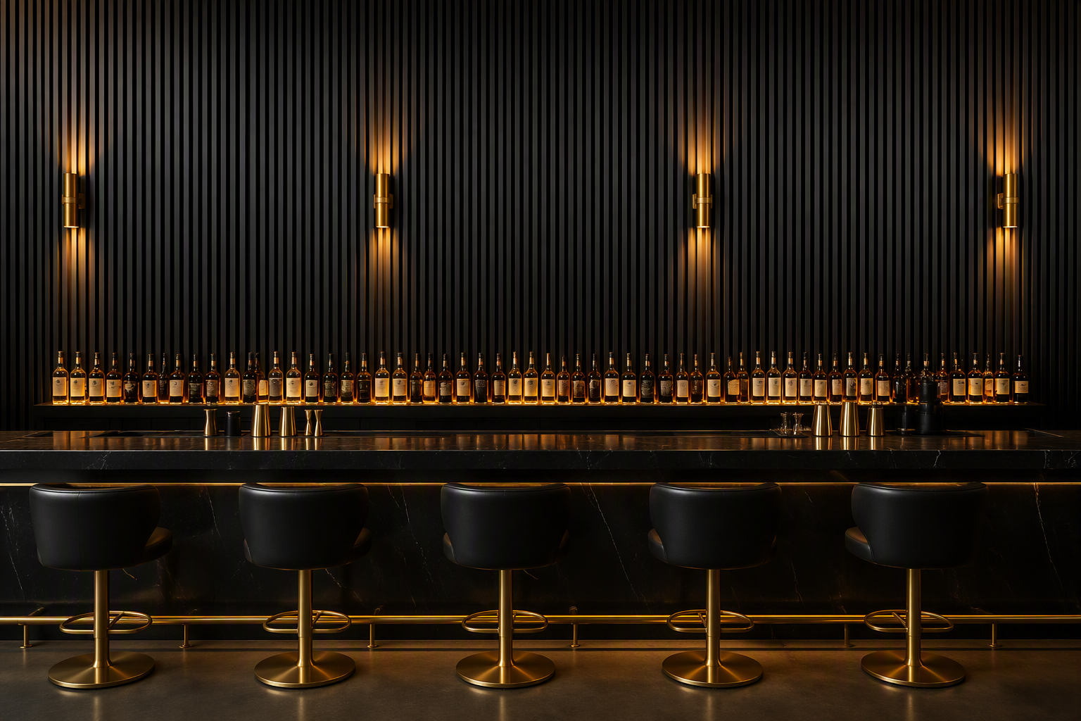ValuedHouse black slat wood wall panels - High Quality