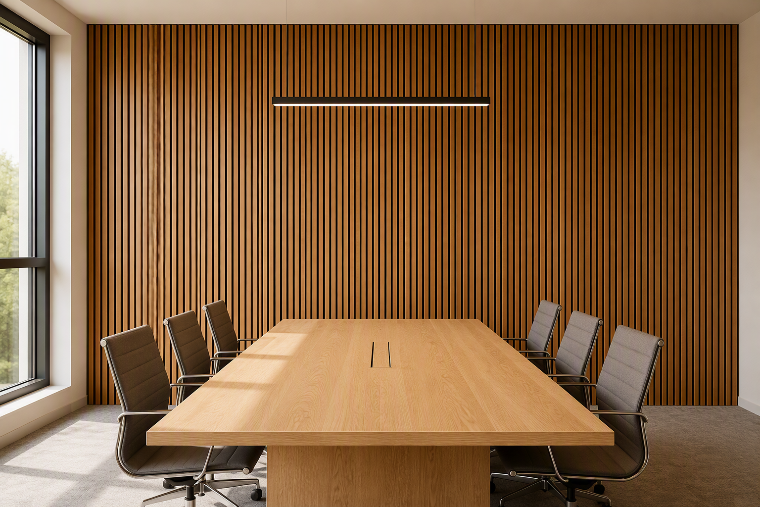 ValuedHouse natural oak acoustic wood wall panels - Factory