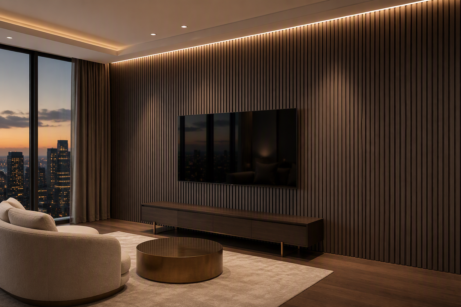 ValuedHouse acoustic slat wall panels - Factory Direct