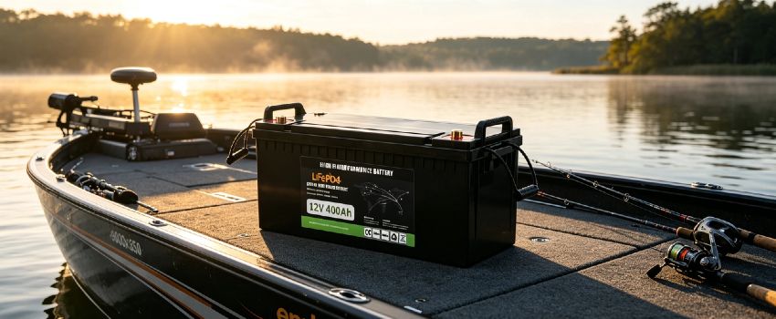 12V 400Ah LiFePO4 Deep Cycle Battery | Enerbe interstate battery near me. 4000+ deep cycles, built-in smart BMS. Local stock available, fast delivery. Ideal for solar, RV & marine use.