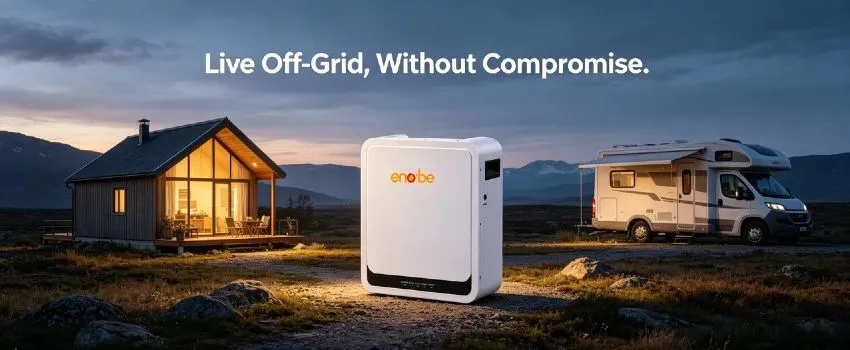 Enerbe 51.2V 100Ah IP54 LiFePO4 Battery - Space-saving wall mounted battery & wall battery. CE/UL certified, zero maintenance, 24h technical support, fast global shipping.