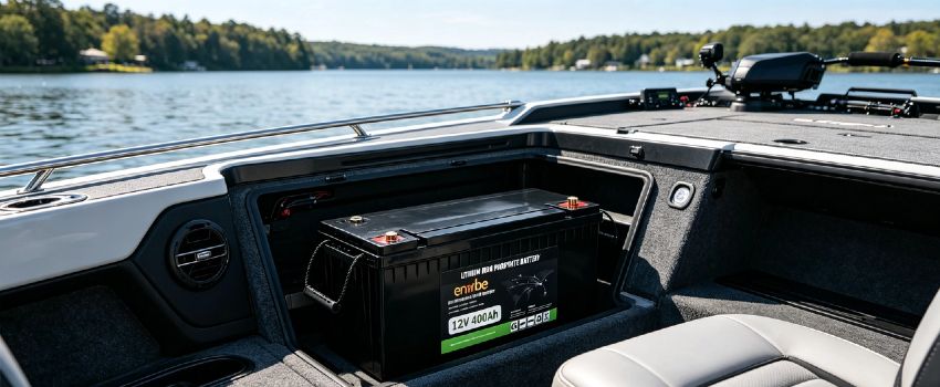 12V 400Ah LiFePO4 Deep Cycle Battery | Enerbe interstate battery near me. 4000+ deep cycles, built-in smart BMS. Local stock available, fast delivery. Ideal for solar, RV & marine use.
