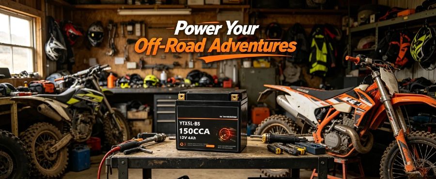 12V 4Ah Sodium-Ion Motorcycle Battery | Enerbe motorcycle batteries & motorcycle battery tender. 3000+ deep cycles, fast charging, excellent cold start performance. Zero maintenance, built-in smart BMS.