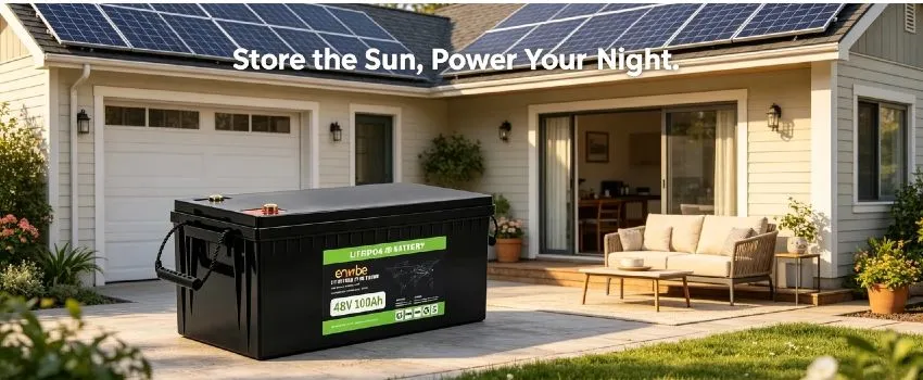 Enerbe 48V 100Ah LiFePO4 Battery - Premium 48v rack mount battery & rack battery. CE/UL certified, 24h technical support, zero maintenance, fast global shipping.