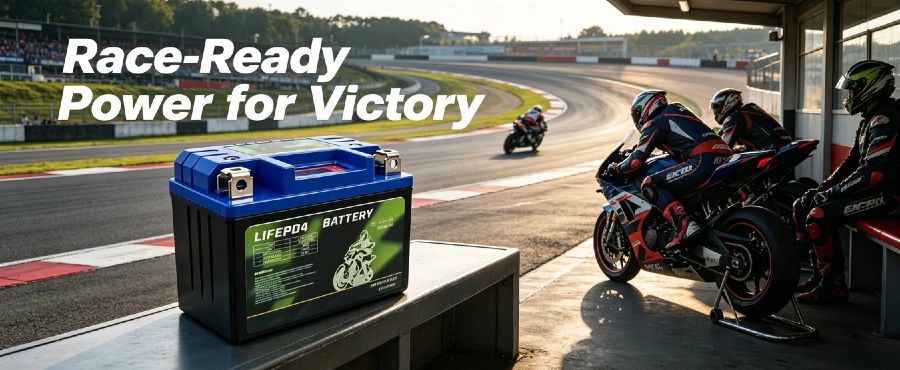 Enerbe 12V 2.5Ah LiFePO4 Motorcycle Battery - Premium motobatt battery replacement for electric trials bike. CE/UL certified, 50% lighter than lead-acid, 24h technical support, fast global shipping.