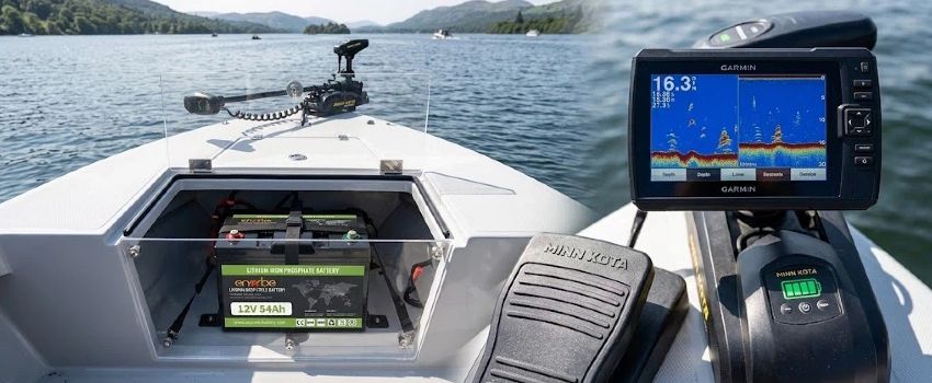 12v 54ah lithium battery for trolling motor and marine applications Enerbe