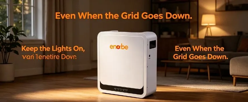 Enerbe 51.2V 100Ah IP54 LiFePO4 Battery - Space-saving wall mounted battery & wall battery. CE/UL certified, zero maintenance, 24h technical support, fast global shipping.