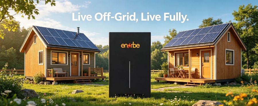 51.2V 100Ah IP54 Wall-Mounted LiFePO4 Battery | Enerbe eve lifepo4 & 100ah lifepo4 battery. Original EVE A-grade cells, 100% true capacity, IP54 waterproof. 3000+ cycles, built-in smart BMS.