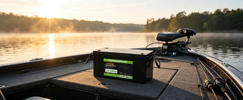 12V 150Ah LiFePO4 Deep Cycle Battery | Enerbe deep cycle rv battery. 3000+ deep cycles, built-in smart BMS. Drop-in lead-acid replacement, zero maintenance. Ideal for RV, solar & marine use.