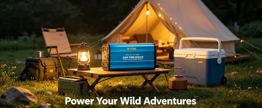 3000W 12V to 240V Pure Sine Wave Power Inverter | Enerbe Power Inverter & DC to AC inverter. Stable pure sine wave output, built-in smart protection. Ideal for home backup, RV, camping & off-grid power supply.