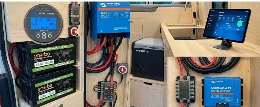 12v 180ah solar storage battery - 2.3kWh off-grid energy storage Enerbe
