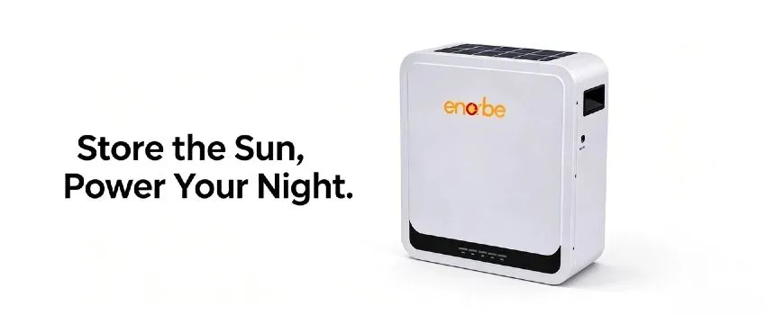 Enerbe 51.2V 100Ah IP54 LiFePO4 Battery - Space-saving wall mounted battery & wall battery. CE/UL certified, zero maintenance, 24h technical support, fast global shipping.