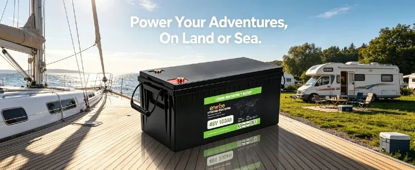 Enerbe 48V 100Ah LiFePO4 Battery - Premium 48v rack mount battery & rack battery. CE/UL certified, 24h technical support, zero maintenance, fast global shipping.