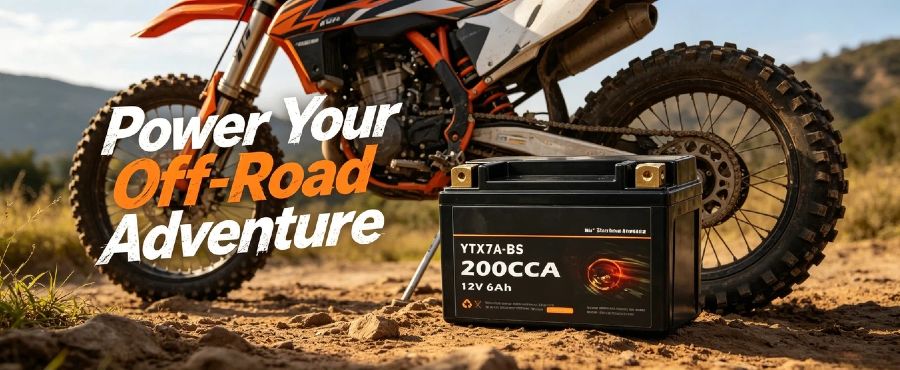 12V 6Ah motorcycle battery with stable cranking power. Sealed maintenance-free 12V 6Ah battery for motorcycles, scooters & ATVs. Durable motorcycle battery with factory prices.