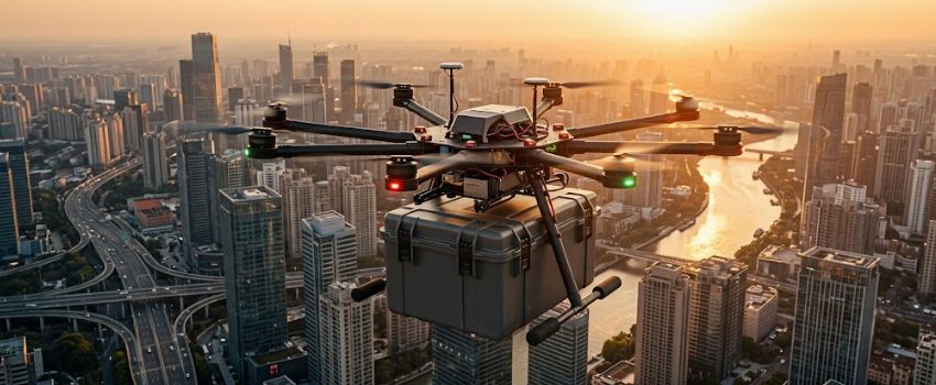 Hochleistungs-Drohnenbatterie mit 3,7 V und 80 Ah für Logistik- und Paketzustellungs-UAV
