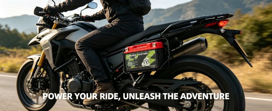 Enerbe 12V 6Ah LiFePO4 High-Performance Battery - Premium motorbike battery for electric motorcycle bike. CE/UL certified, 50% lighter than lead-acid, 24h technical support, fast shipping.