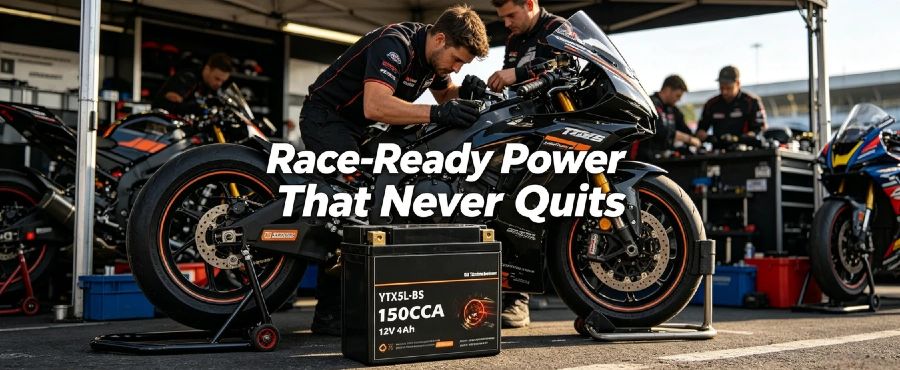 12V 4Ah Sodium-Ion Motorcycle Battery | Enerbe motorcycle batteries & motorcycle battery tender. 3000+ deep cycles, fast charging, excellent cold start performance. Zero maintenance, built-in smart BMS.
