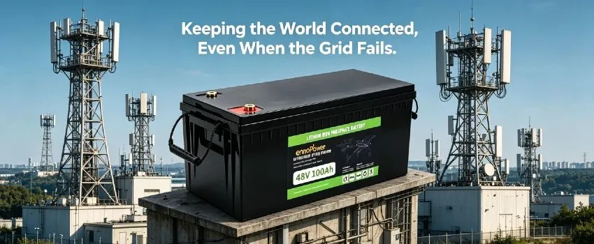 Enerbe 48V 100Ah LiFePO4 Battery - Premium 48v rack mount battery & rack battery. CE/UL certified, 24h technical support, zero maintenance, fast global shipping.