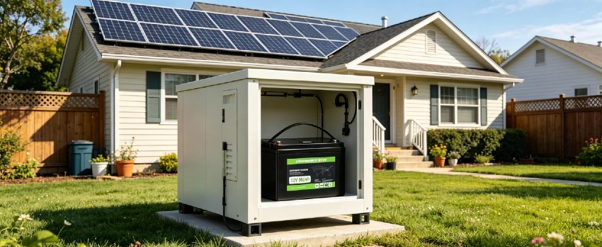 12V 100Ah LiFePO4 Deep Cycle Battery | Enerbe lithium deep cycle marine battery. Best-selling lead-acid replacement, built-in active balancing BMS. 3000+ cycles, zero maintenance, fast charging.