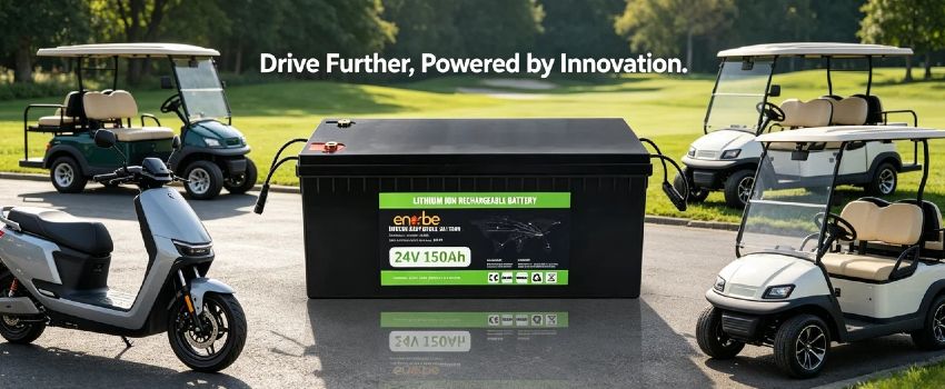 24V 150Ah LiFePO4 Battery | Enerbe bms lifepo4. 3000+ deep cycles, built-in smart BMS with overcharge protection. Drop-in lead-acid replacement, zero maintenance. Ideal for solar & RV.