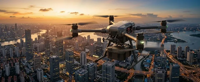 物流および荷物配送 UAV 用の高レート 10C LiPo ドローン バッテリー